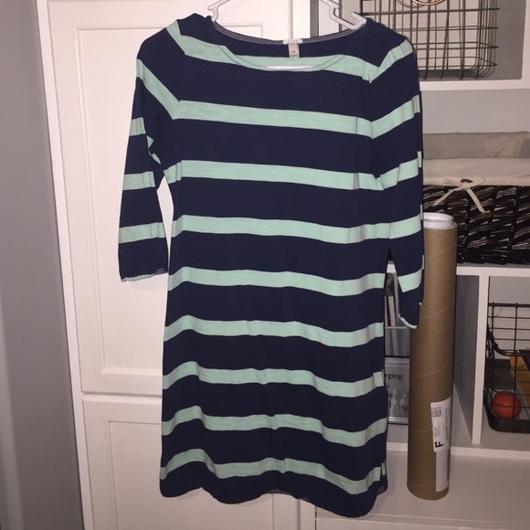 J. Crew mini striped dress