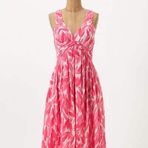 Anthropologie Feather Dress with Pockets