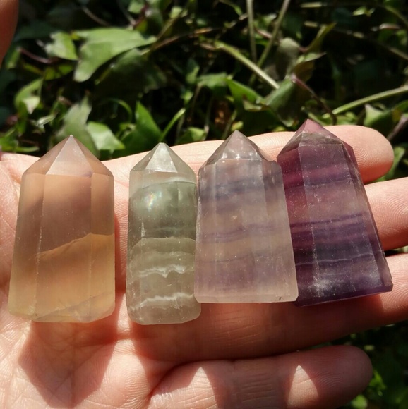 Fluorite wands