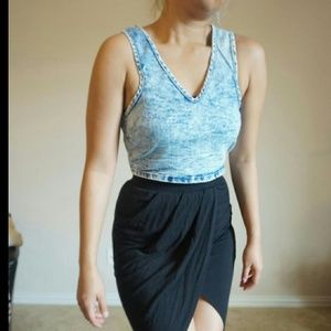Denim Crop Top