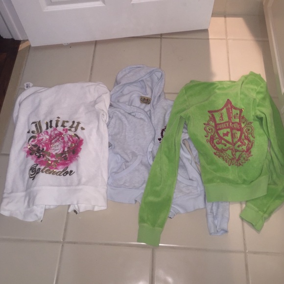 Juicy couture sweatshirts READ DESCRIPTION