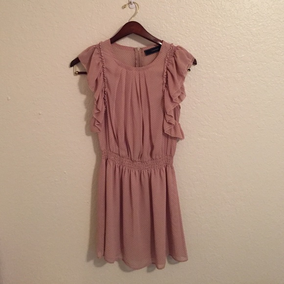 Poka dot Girly pink Dress 👗💋