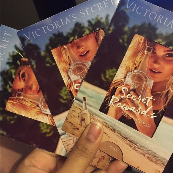 Victoria secret rewards cards.