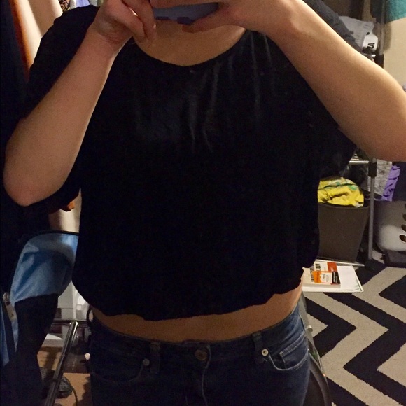 Express crop shirt
