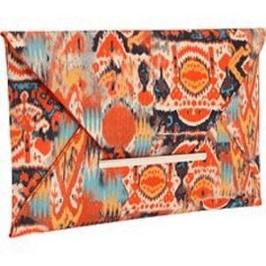 BCBGMaxAzria Fabric Envelope Clutch