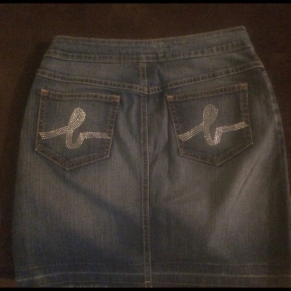 Bebe Jean skirt