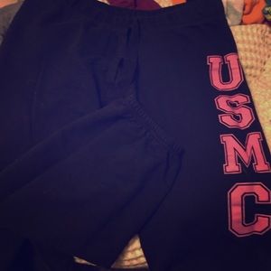 Cropped USMC Swear Pants