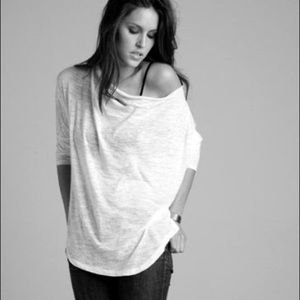 Nation LTD White Slouch Top