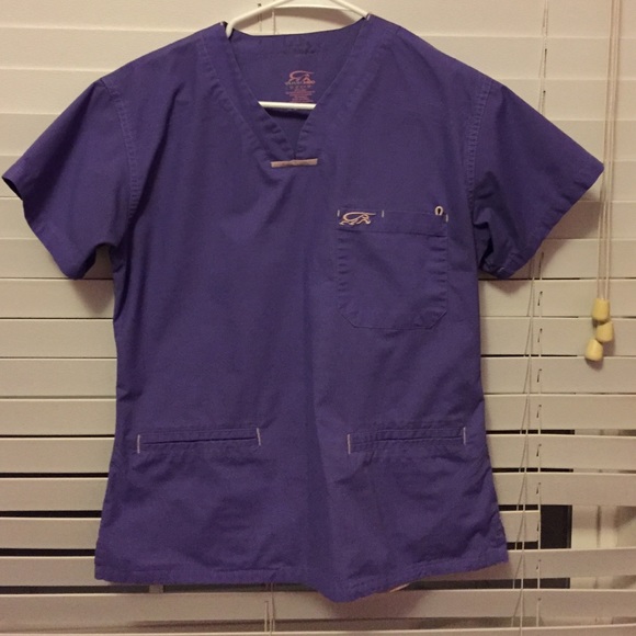 SOLD!!!   Purple scrub top