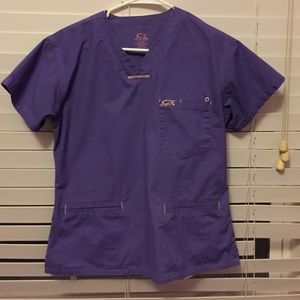 SOLD!!!   Purple scrub top