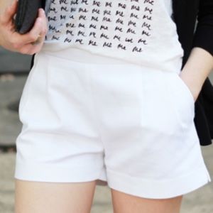 Jcrew Pleated Shorts