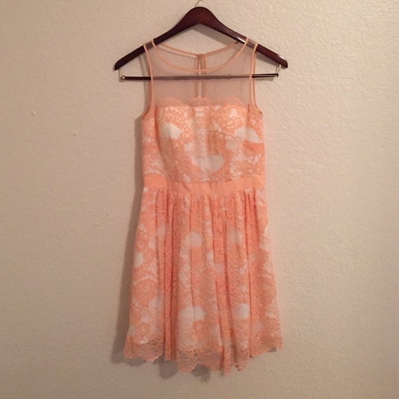 Beautiful AQUA Lace Dress