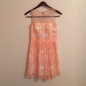 Beautiful AQUA Lace Dress