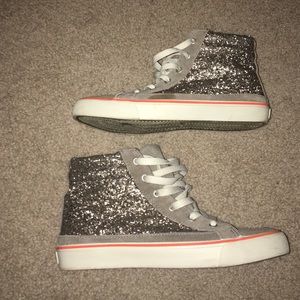American Eagle Glitter High Tops
