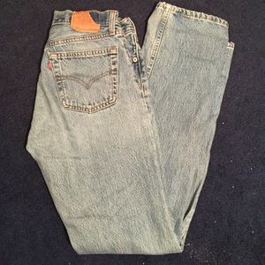 High waist Levi jeans