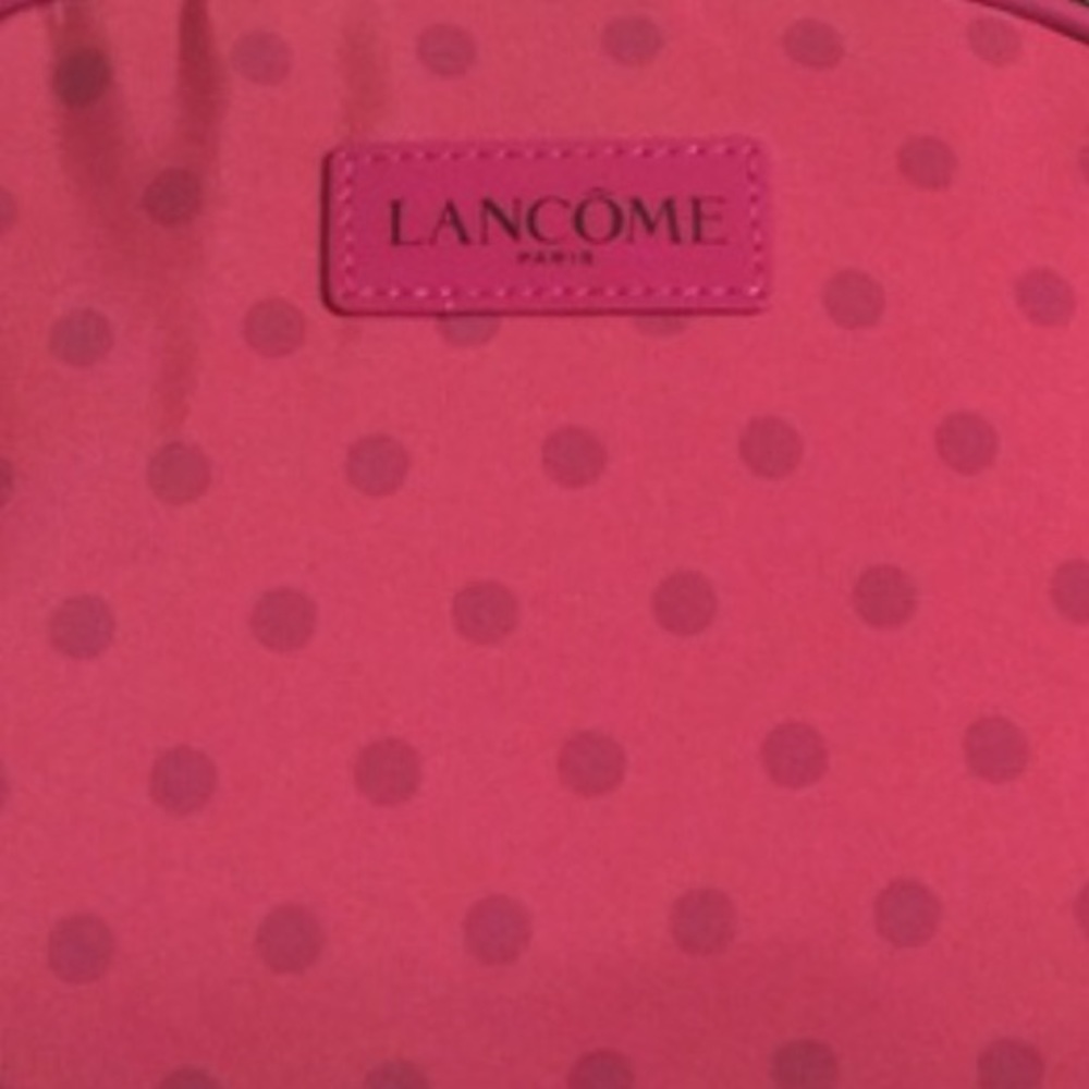 Lancôme Pink Polka Dot Cosmetic Bag - Picture 7 of 9