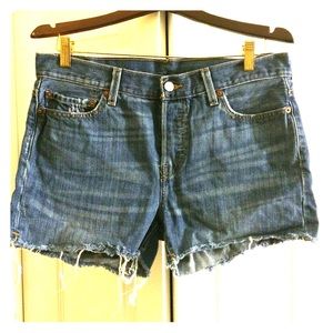 Vintage style cutoffs