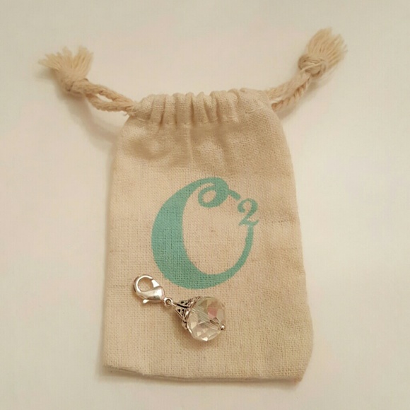 Origami Owl Clear Crystal Dangle