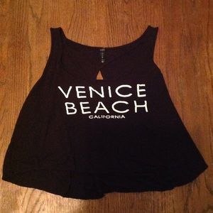 Venice Beach Cropped Tank Top