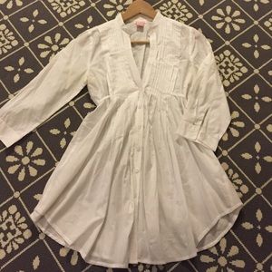 White button down shirt