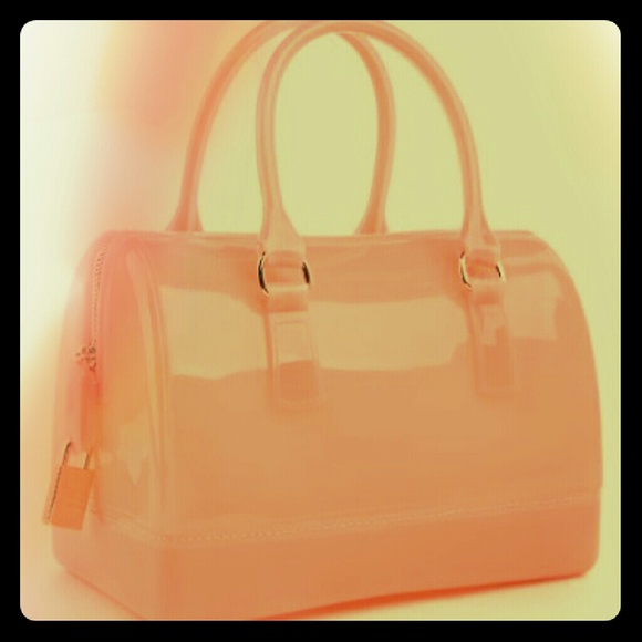 Pink melon purse