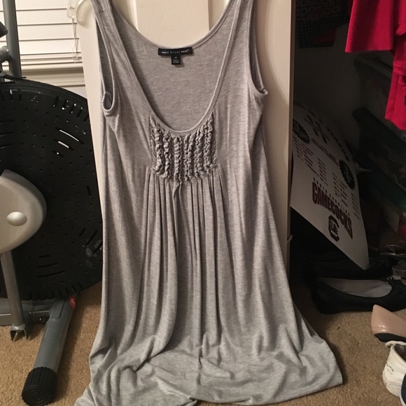 Grey tshirt dress