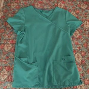 Urbane Mint Scrub Top