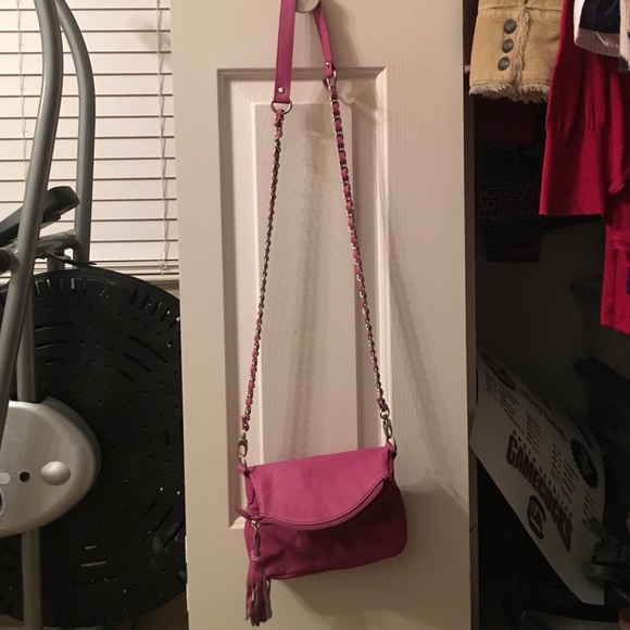 Pink satchel
