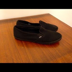 Black Vans Slip-On Lo Pro