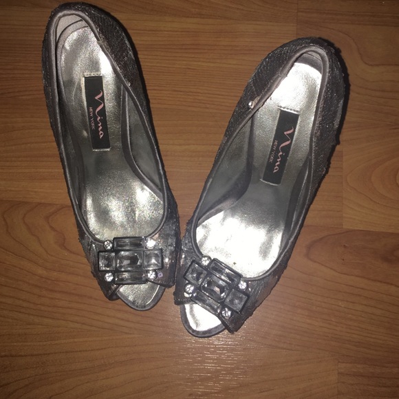 Silver heels!!!