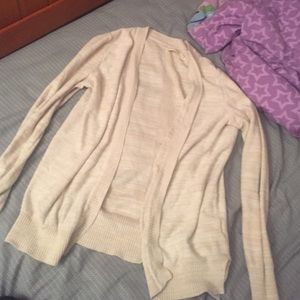 Tan cardigan