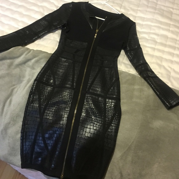 Black bandage dress from house of  cb