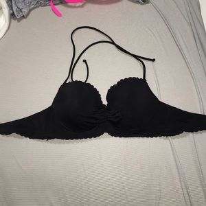 Halter neck bikini top