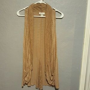 Sheer cardigan