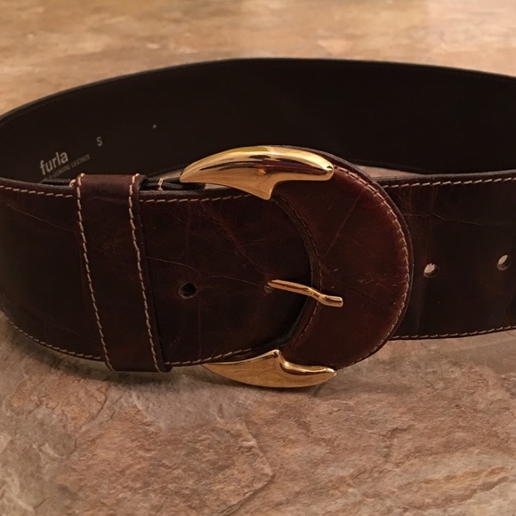 Small Furla Brown Belt - Picture 1 of 3