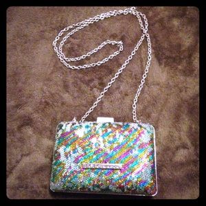BCBGeneration multi color clutch