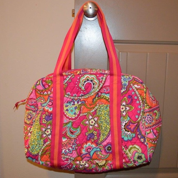 Vera Bradley Paisley Printed Sport Duffel Bag