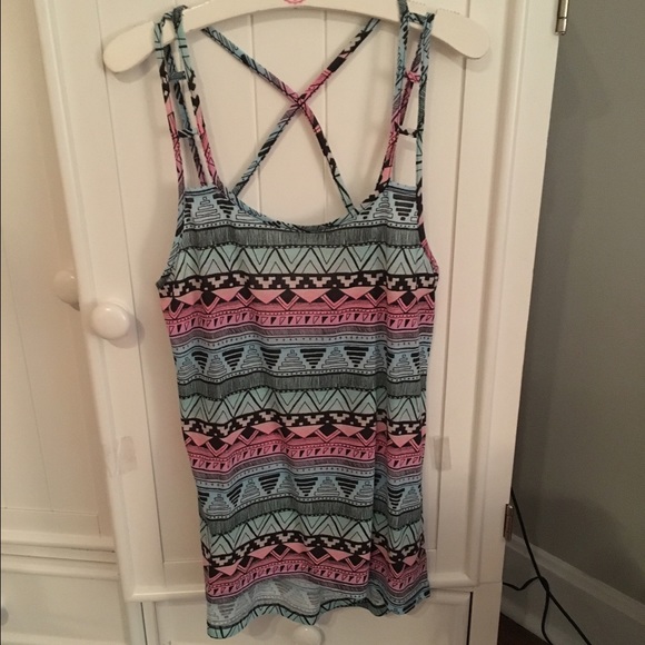 VS PINK Aztec strappy tank