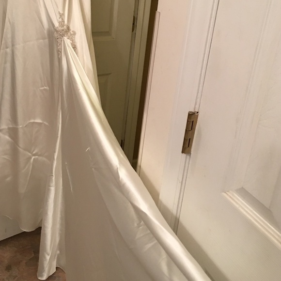 Monroe Satin Dress - Silver
