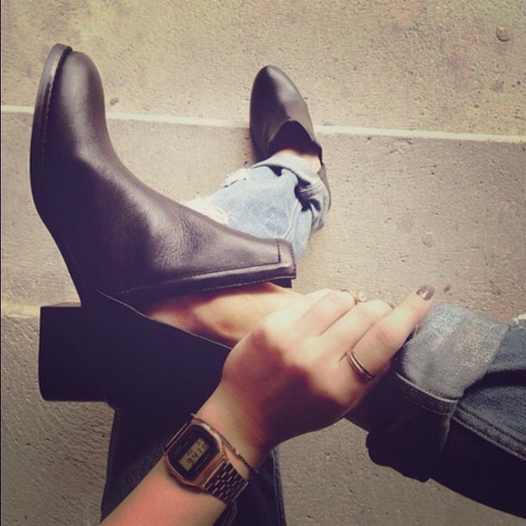 Jeffrey Campbell Oriley Black Boots Booties Size 8