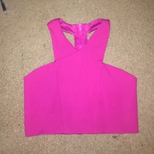 Express party crop top