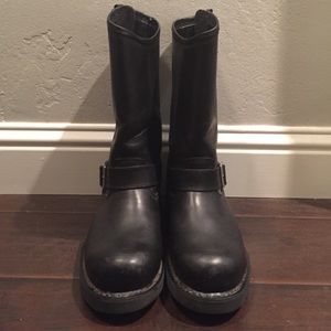 Mens Black Harley Davidson Boots