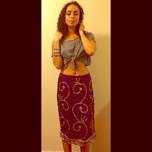 Vintage Free People bohemian skirt