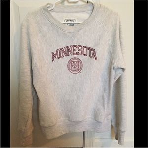 college sweatshirt
