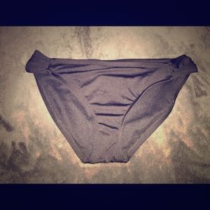 Simple black bikini bottoms (great coverage)