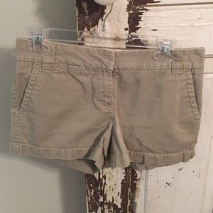 Jcrew Chino Shorts. Size 2.