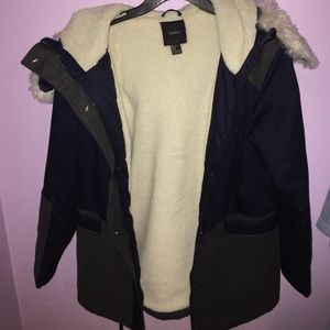 Heavy parka jacket