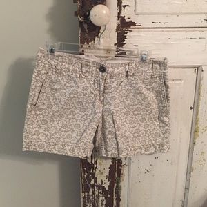 Cute floral print shorts. LOFT size 0