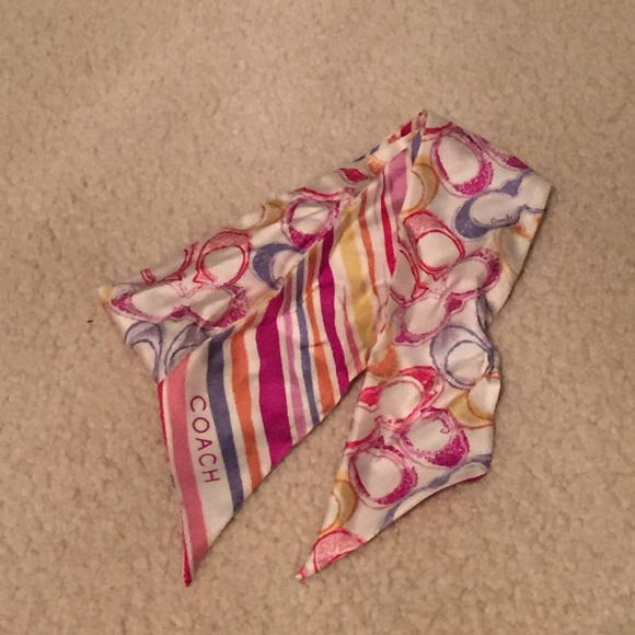 Silk Coach multi color silk.
