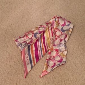 Silk Coach multi color silk.